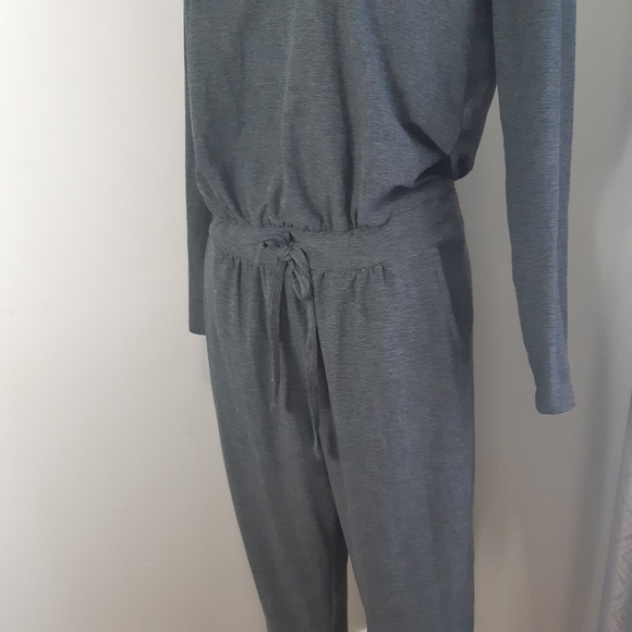 Freedom trail by kyodan super soft quality grey jumpsuit drawstring romper med - Picture 8 of 16